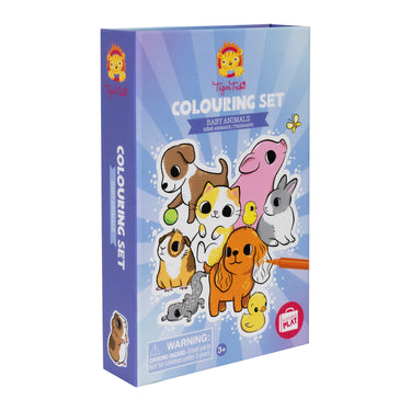Tiger Tribe - Colouring Set - Baby Animals